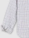 Camisa Cuadro Ventana Azul Y Gris Azul