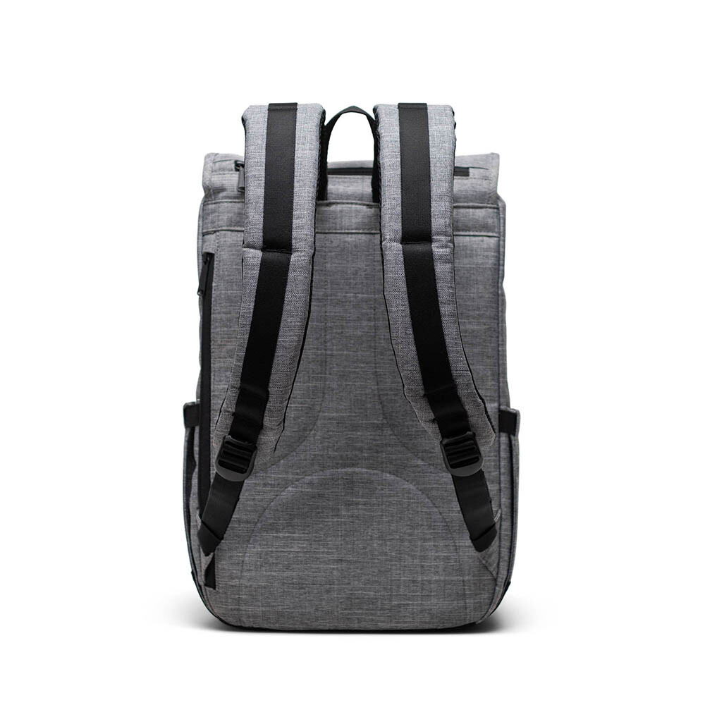 Herschel Little America Mid Backpack Raven Crosshatch