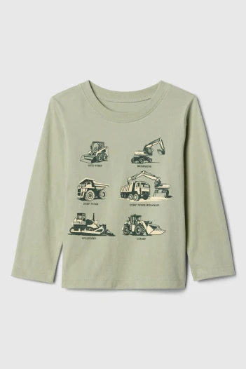Remera Manga Larga Toddler Niño Desert Sage