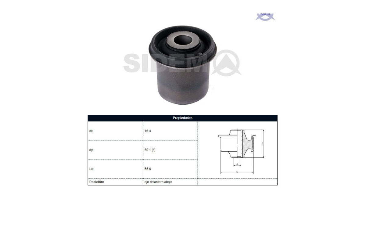 Buje Mitsubishi L200 07-25 Der/Izq Buje Mitsubishi L200 07-25 Der/Izq