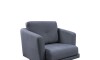 Sillon Poltrona 1 Cuerpo Triunfo Gris Oscuro