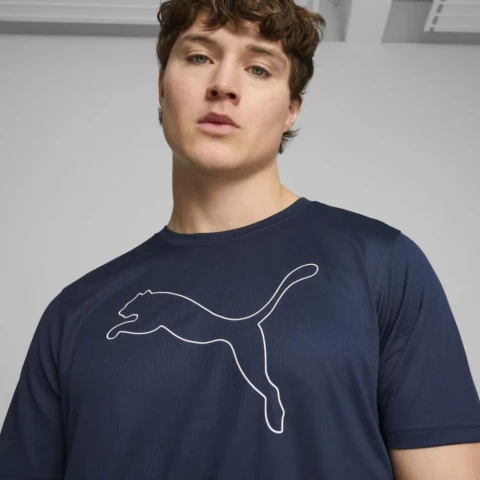Performance Cat Tee M - Hombre Navy