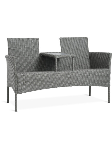 Banco de jardín FASTERHOLT A138xP61 gris Banco de jardín FASTERHOLT A138xP61 gris