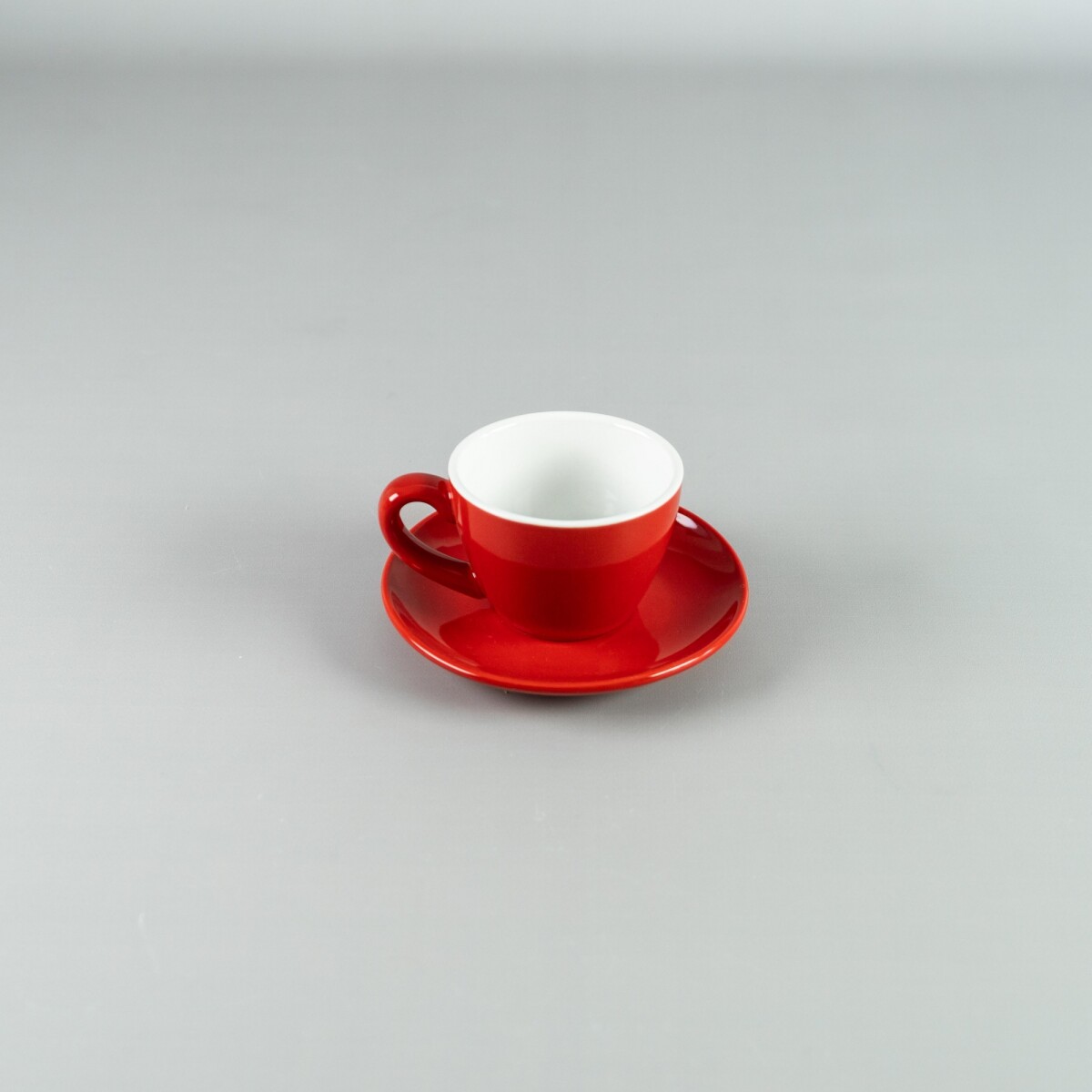 Taza Te 160ml c/ Plato 14cm Rojo Choosing 