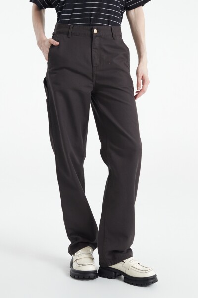 W' Pierce Pant Straight Tabaco