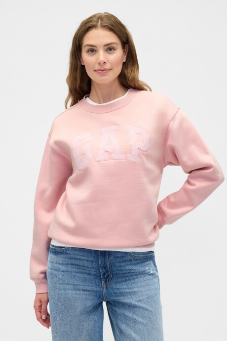 Buzo Deportivo Logo Gap Mujer Pure Pink
