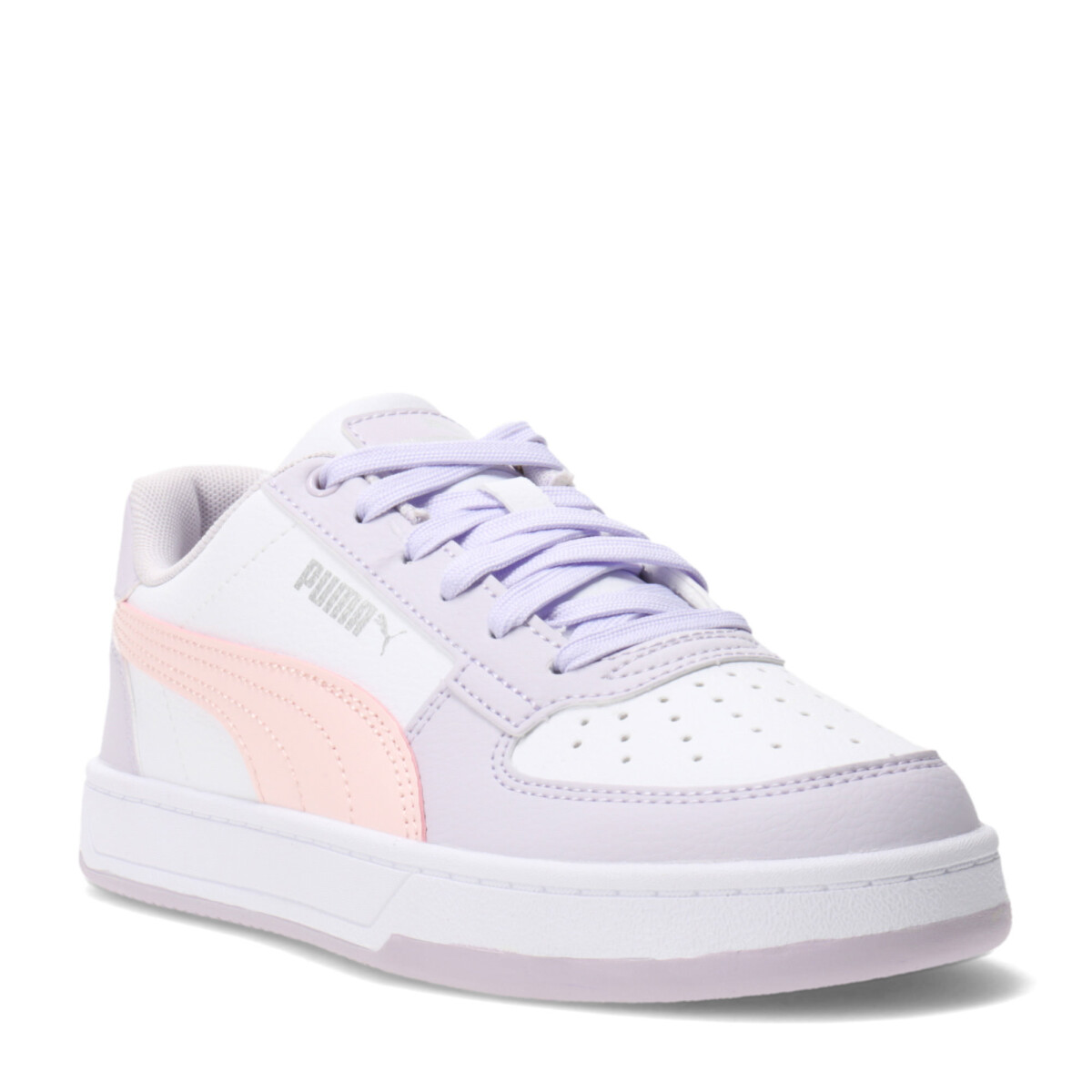 Championes de Mujer Puma Caven 2.0 - Blanco - Violeta Lavanda - Rosa 