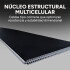 Panel Divisor Separador Ambientes 2 x 2,90m + 4 Rieles 3m Negro 1