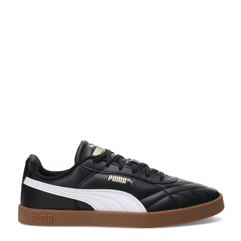 Championes de Hombre Puma Club Ii Indoor Negro - Blanco