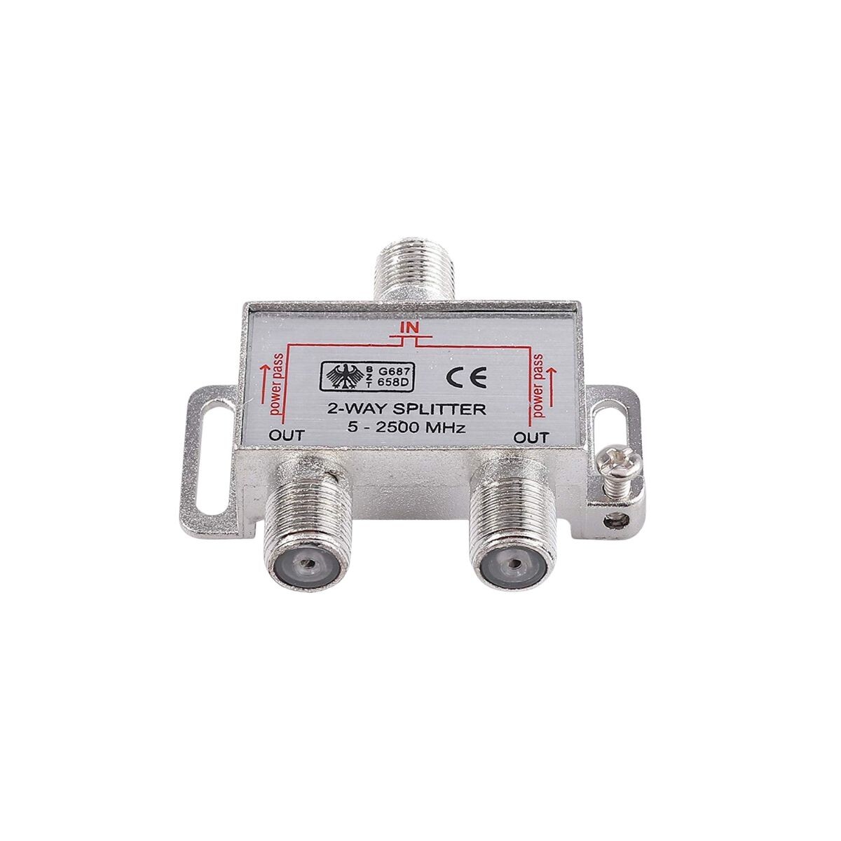Ficha Antena Derivada 2 Vias Spliter 