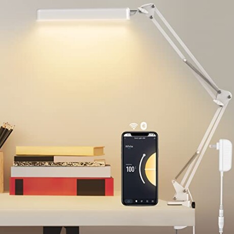 Lámpara Articulada Con Base 3 niveles de luz led Blanca