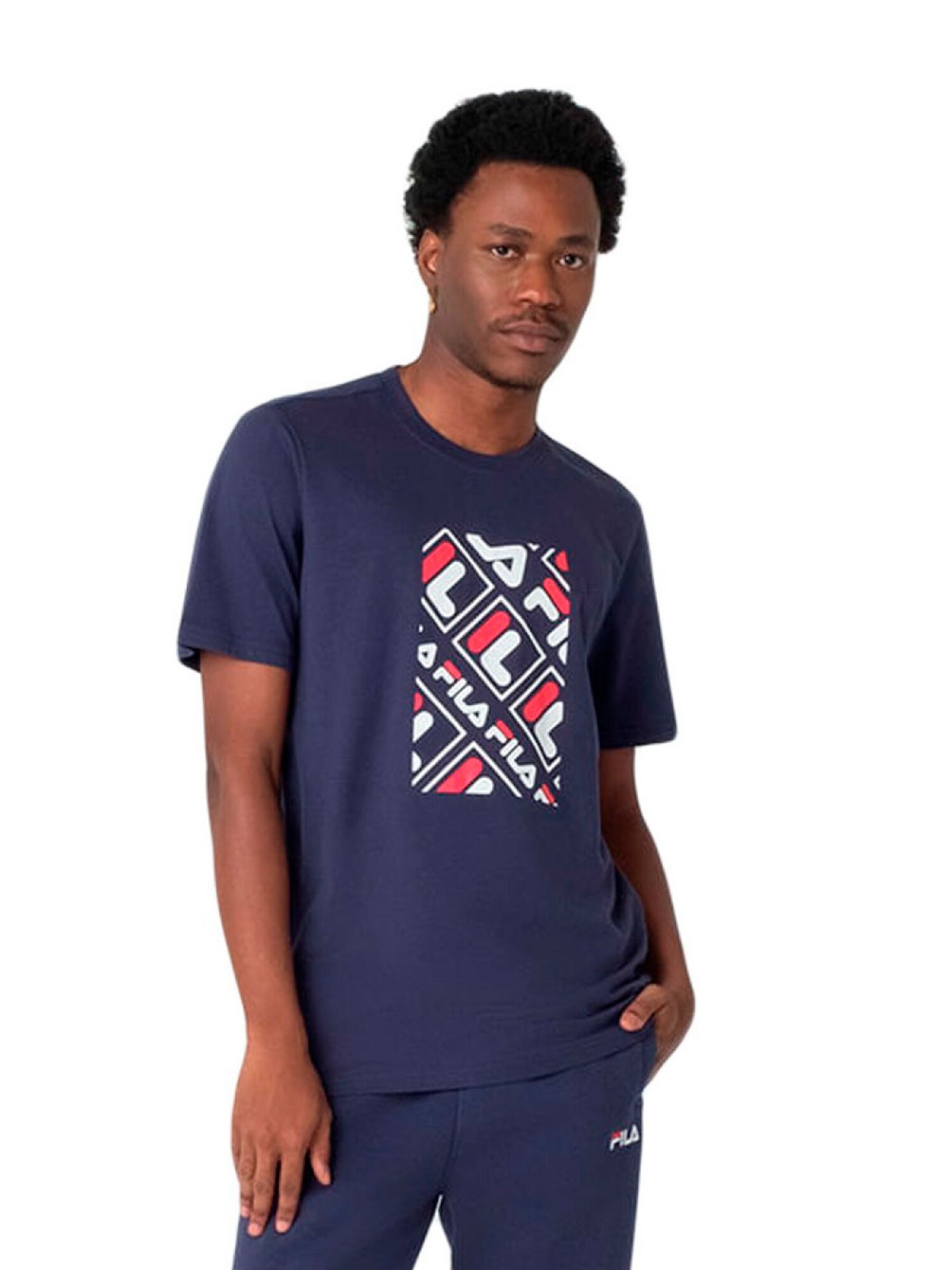 REMERA HOMBRE FILA OUTLINE LOGOS — Triny