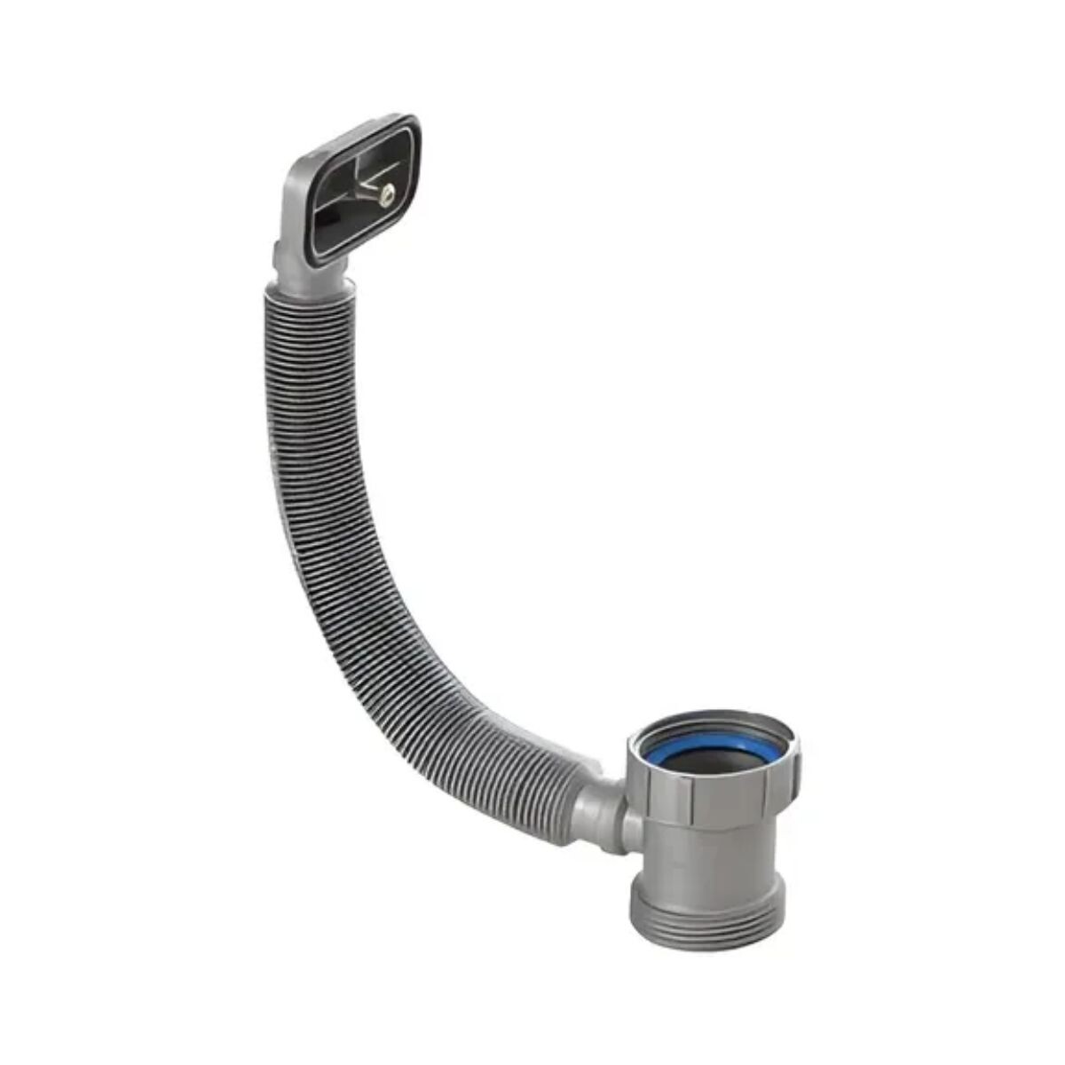 Conexión Para Desborde De Pileta De Acero Inoxidable Bluki 