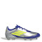 Championes de Fútbol 11 Unisex Adidas F50 League FG Messi Plateado - Azul - Amarillo