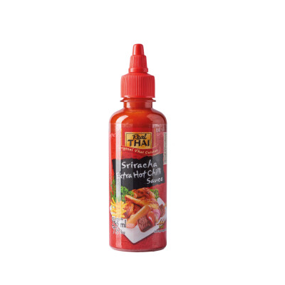 Salsa Extra Hot Chilli Sauce Sriracha Real Thai 235ml Sriracha Extra Hot Chilli 235m