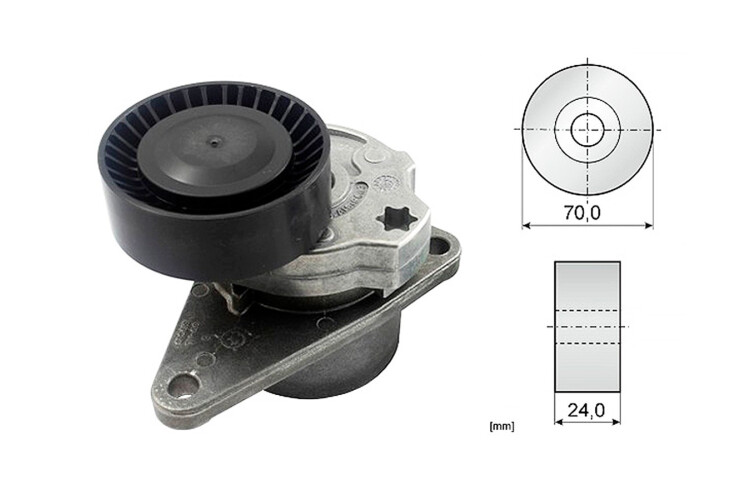 Tensor De La Correa Volvo V.70/S40/S70 - V70/S60/S.80/S.70 96-25 Tensor De La Correa Volvo V.70/S40/S70 - V70/S60/S.80/S.70 96-25