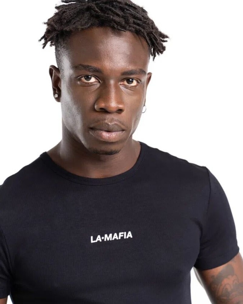 Camiseta Color Negro By La Mafia U