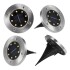 Foco Luz Solar Para Jardin Piso Embutir A Bateria 8 Led X6 Foco Luz Solar Para Jardin Piso Embutir A Bateria 8 Led X6