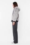 Campera Furry Gris