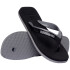Sandalias de Hombre Havaianas Dual Negro - Gris