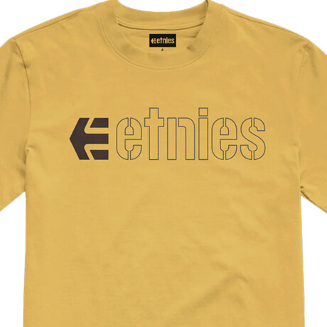 REMERA etnies ECORP TEE Yellow