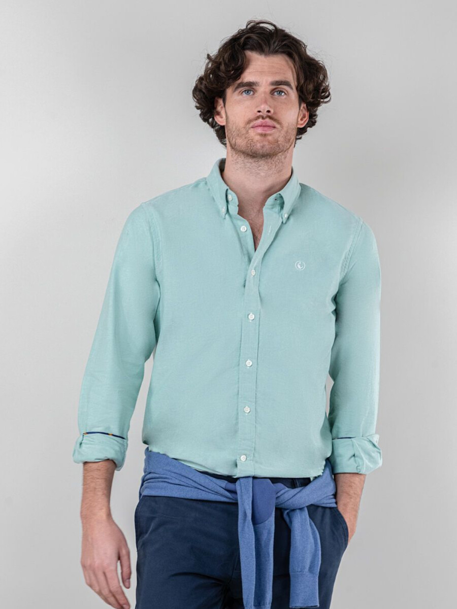 Camisa Oxford - Verde 
