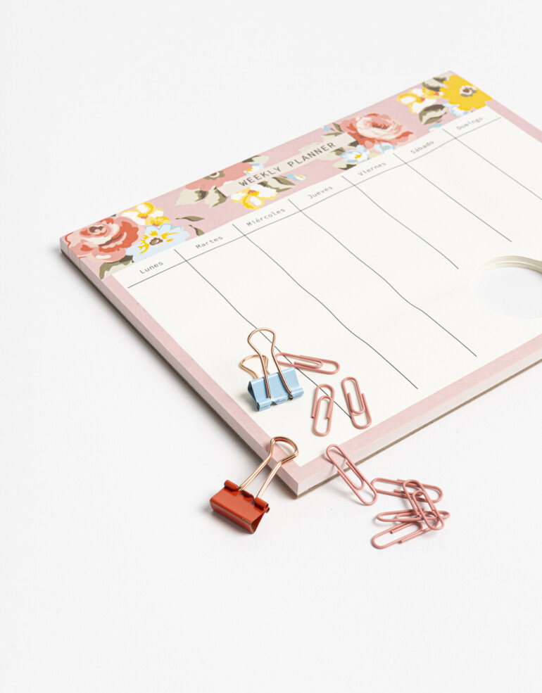 Agendas y Calendarios Planner De Papel Con Accesorios De Librería - Combinacion Multicolor
