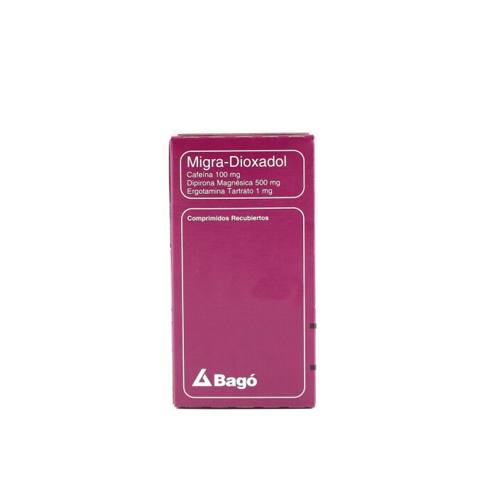 MIGRA DIOXADOL CJ X 10 COMPRIMIDOS única