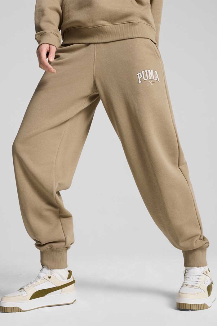 PANTALON MUJER PUMA SQUAD PANTS TR Beige