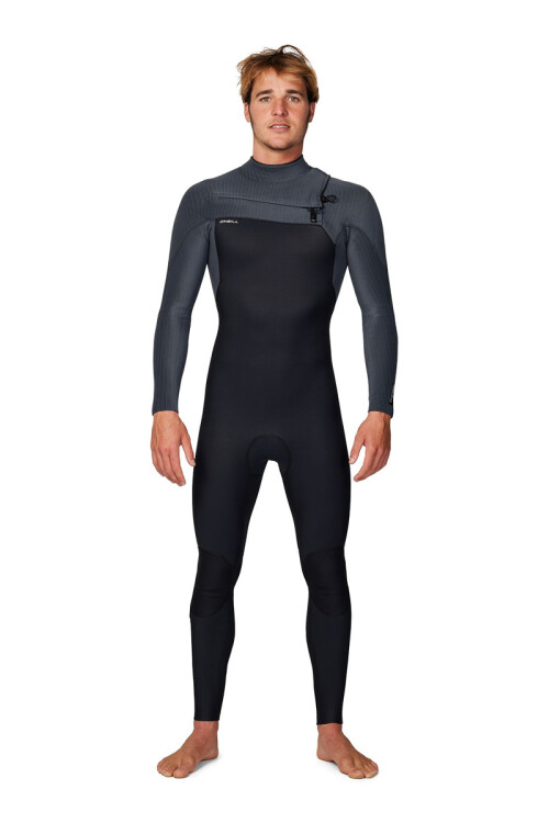 Hyperfreak 4/3+ mm - Chest Zip Black Graphite