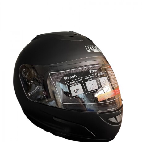 CASCO DE MOTO RUSH INTEGRAL - 626 NEGRO MATE