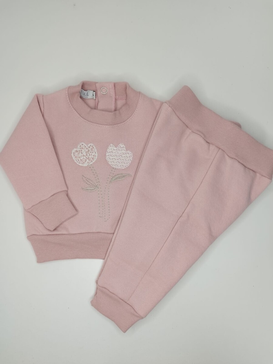 Conjunto bebe rosa 