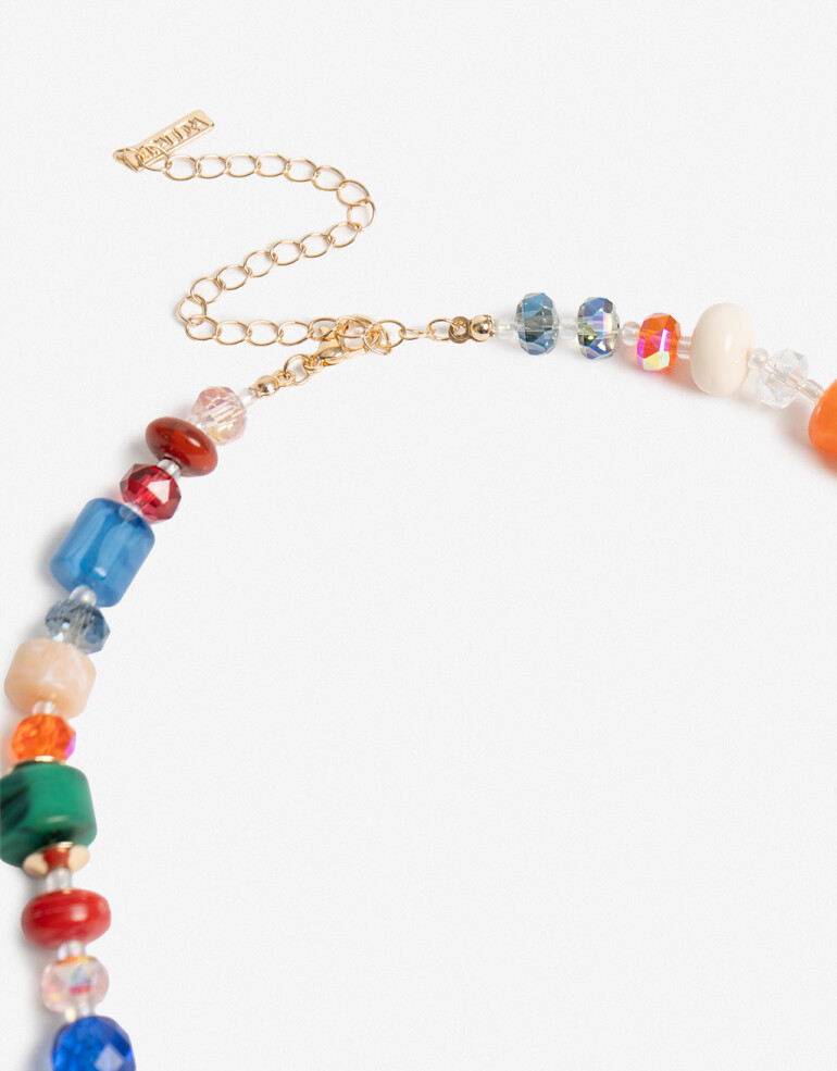 Collares Largos Canutillos Collares Largos Beads - Combinacion Multicolor