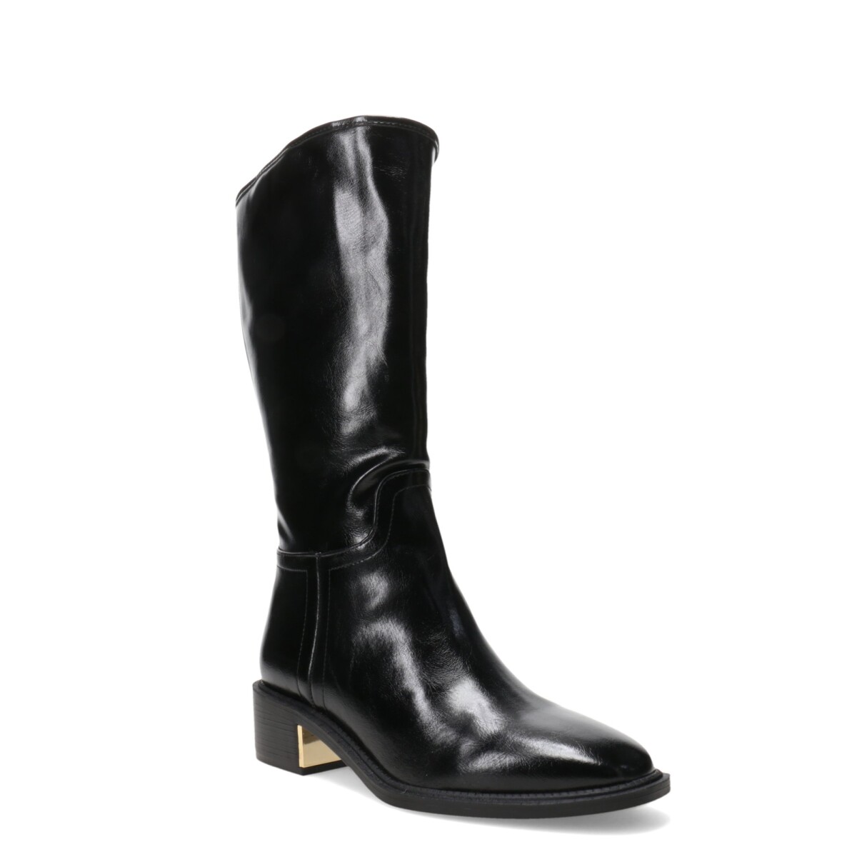 Botas de Mujer Miss Carol JUSTY en punta bucanera - Negro 