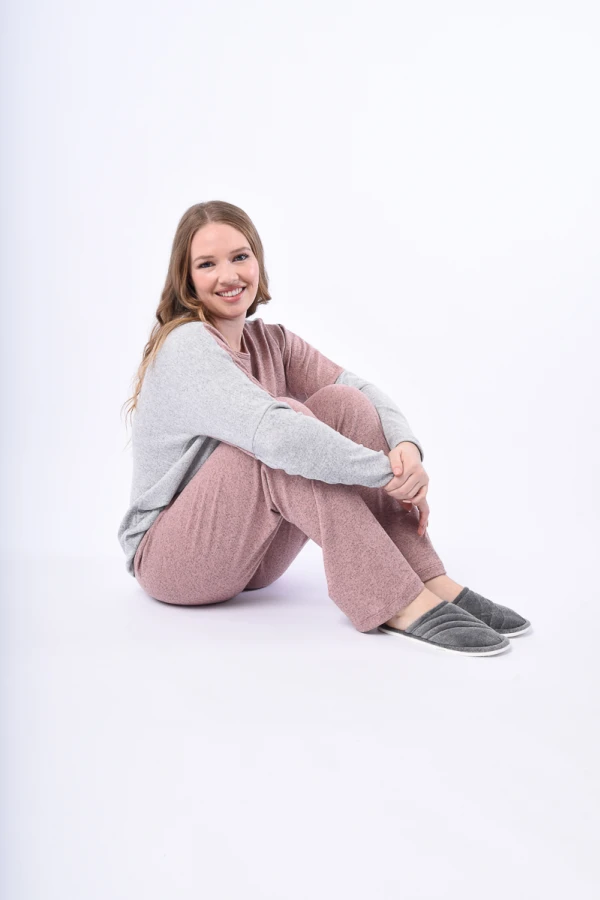 Pijama lanilla Corte Rosa