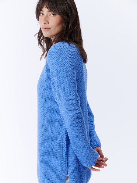 Sweater Tejido Azul