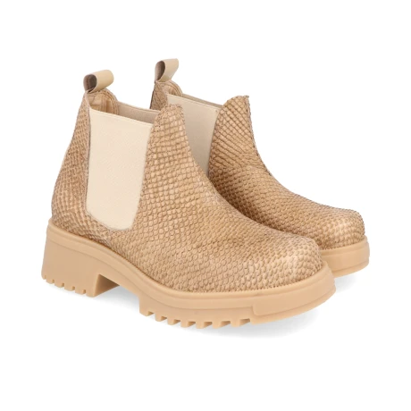 BOTA VENET - CUERO TRIANA BEIGE
