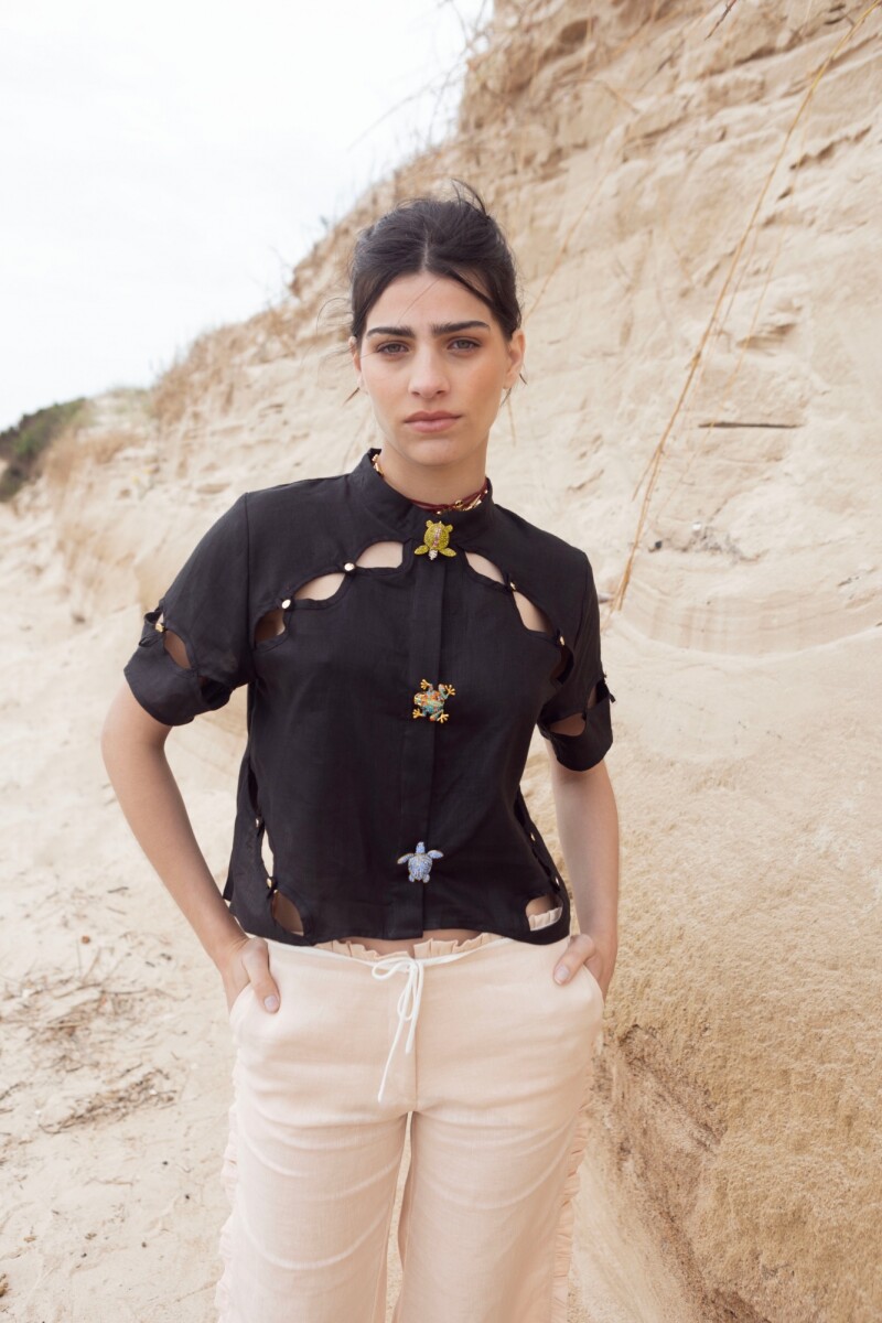 BLUSA AURA Negro