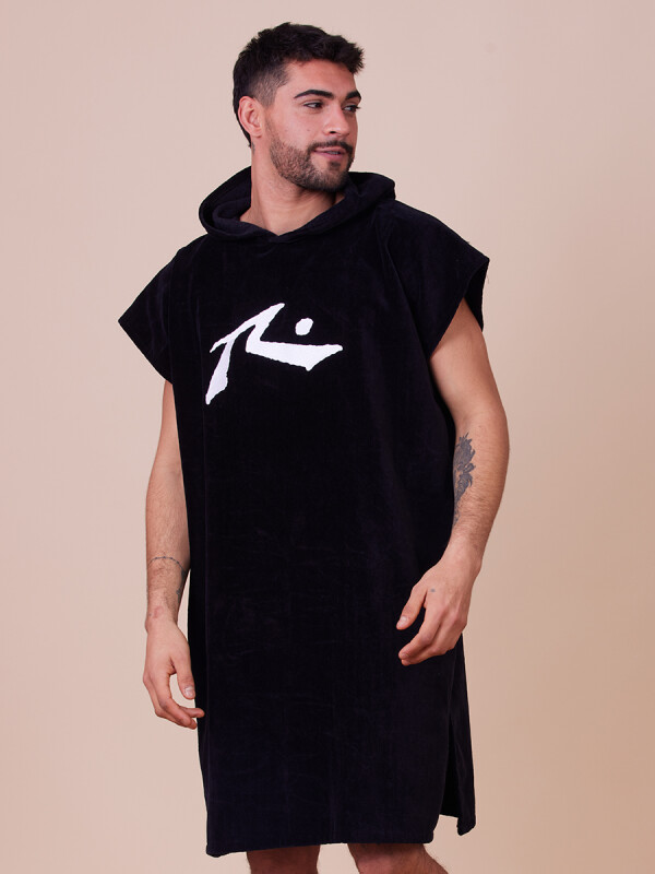 PONCHO TORAZU RUSTY Negro