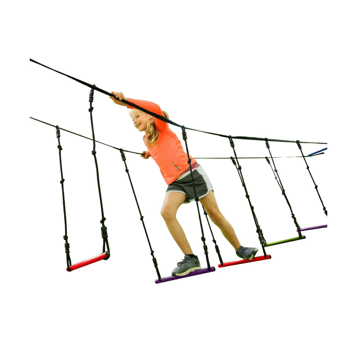 Puente Colgante Juego de exterior Ninja Slackers 