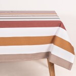 Mantel Premium Rayas Tierra 150x300