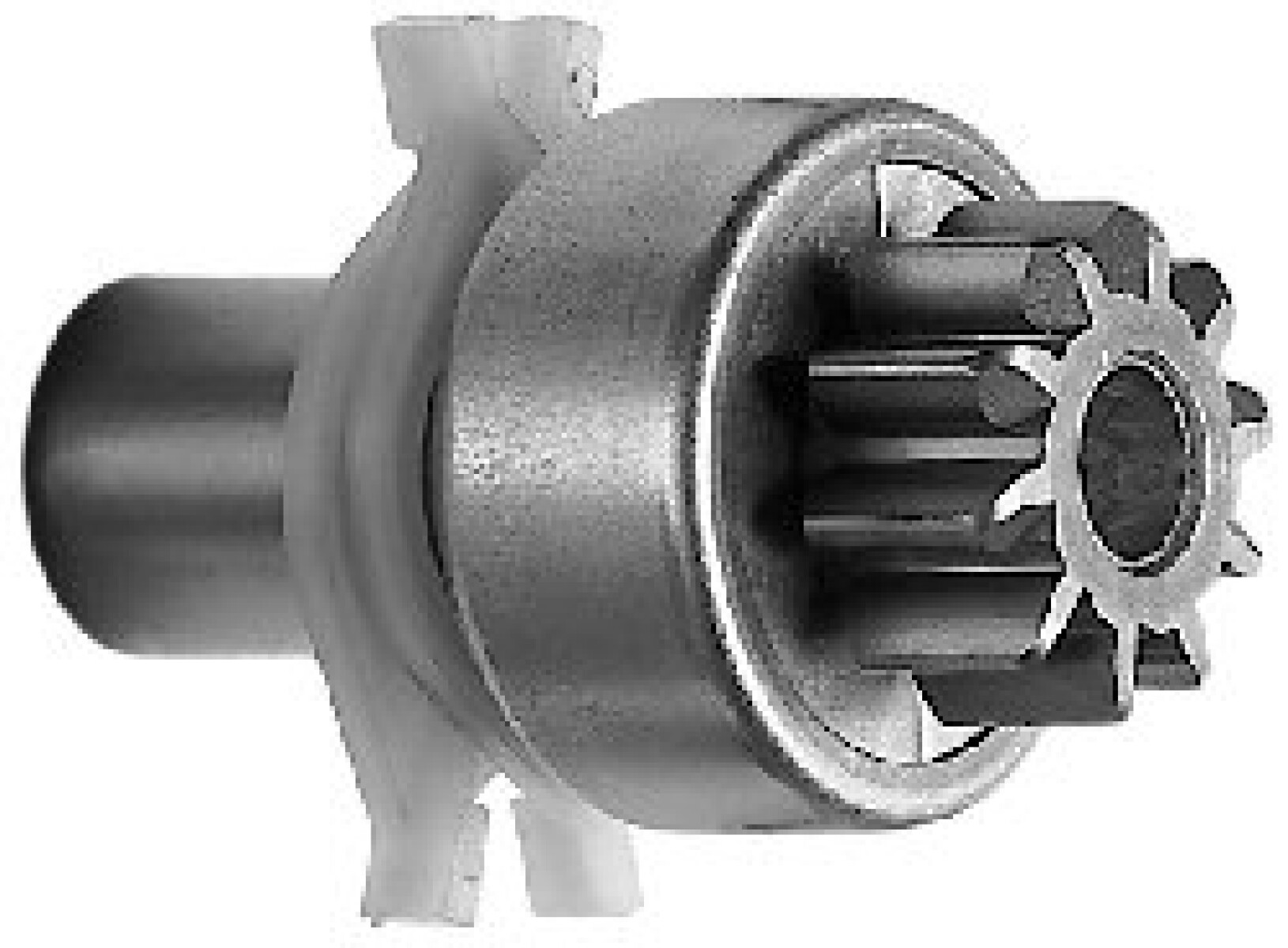 BENDIX ARRANQUE - CHRYSLER DODGE 62-75 FORD VW 10 DIENTES ZEN 
