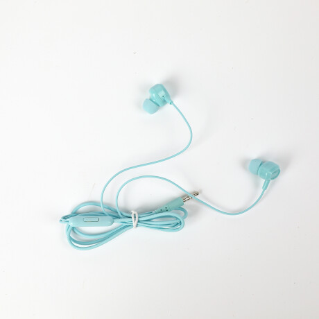 AURICULARES CON CABLE IN EAR L-204 EXTRA BASS AZULES AURICULARES CON CABLE IN EAR L-204 EXTRA BASS AZULES