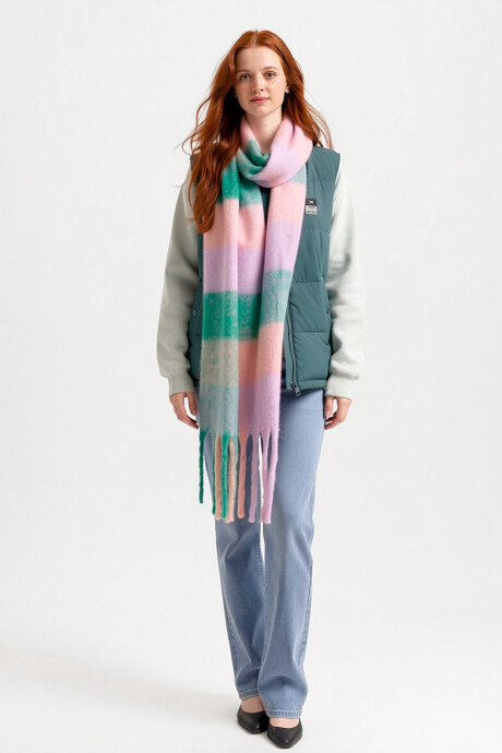 BUFANDA GASI DIXIE Rosado