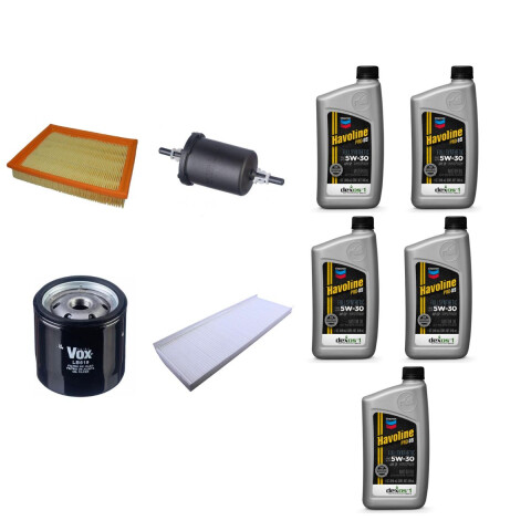 KIT DE FILTROS Y ACEITE 5W30 TEXACO Kit De Filtros Y Aceite 5w30 Texaco
