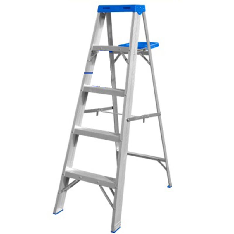 ESCALERA PINTOR 5 ESC 150KG CN BANDEJA SIMPLE ALUMINIO WADFOW ESCALERA PINTOR 5 ESC 150KG CN BANDEJA SIMPLE ALUMINIO WADFOW