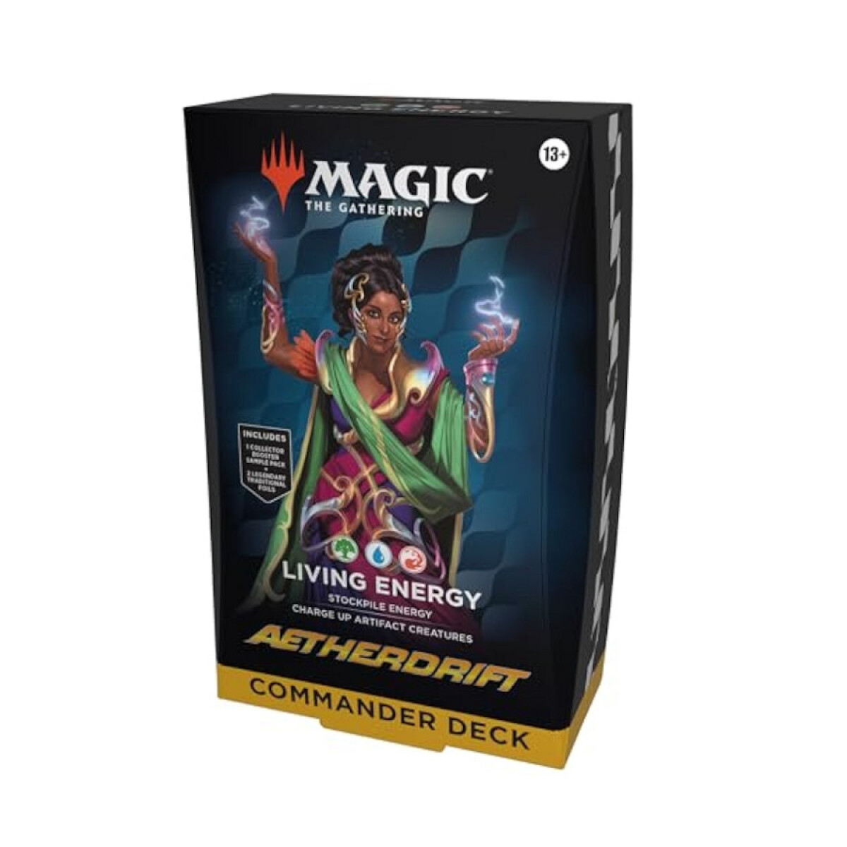 Commander Deck Aetherdrift Energía Viviente [Inglés] 