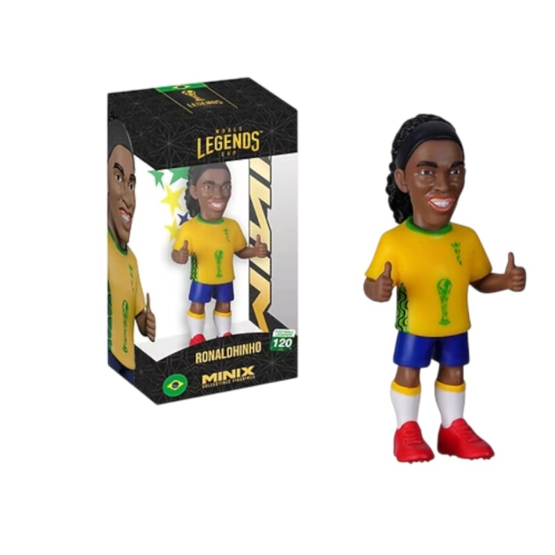 Figura Minix Ronaldinho 12 cm Figura Minix Ronaldinho 12 cm