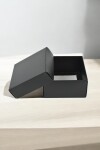 Caja eco 02 - 8x8x4,5 cm. NEGRO