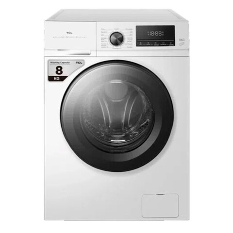 Lavarropas Tcl Inverter 8kg Carga Frontal P108flw LAVARROPAS TCL 8KG P108FLW BLANCO